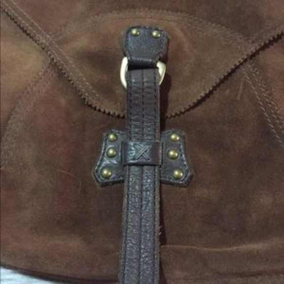 Lucky Brand Vintage Inspired Leather Crossbody - Picture 3 of 5